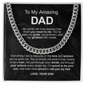 To My Amazing Dad - No words can truly express how much you mean to me love your son - Starshine Box 