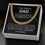 To My Amazing Dad - No words can truly express how much you mean to me love your son - Starshine Box 