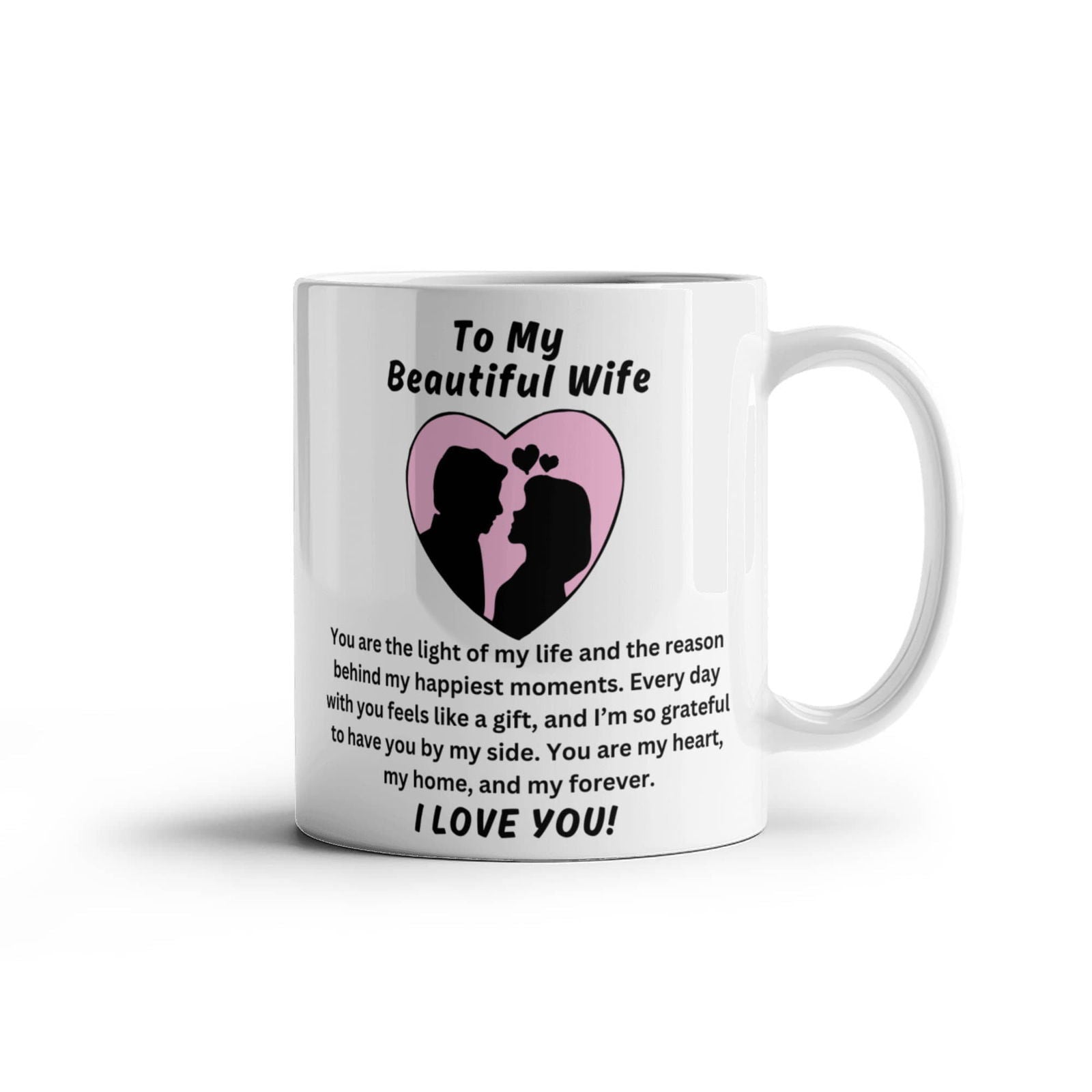 To My Beautiful Wife - You are the light of my life Mug - Starshine Box 