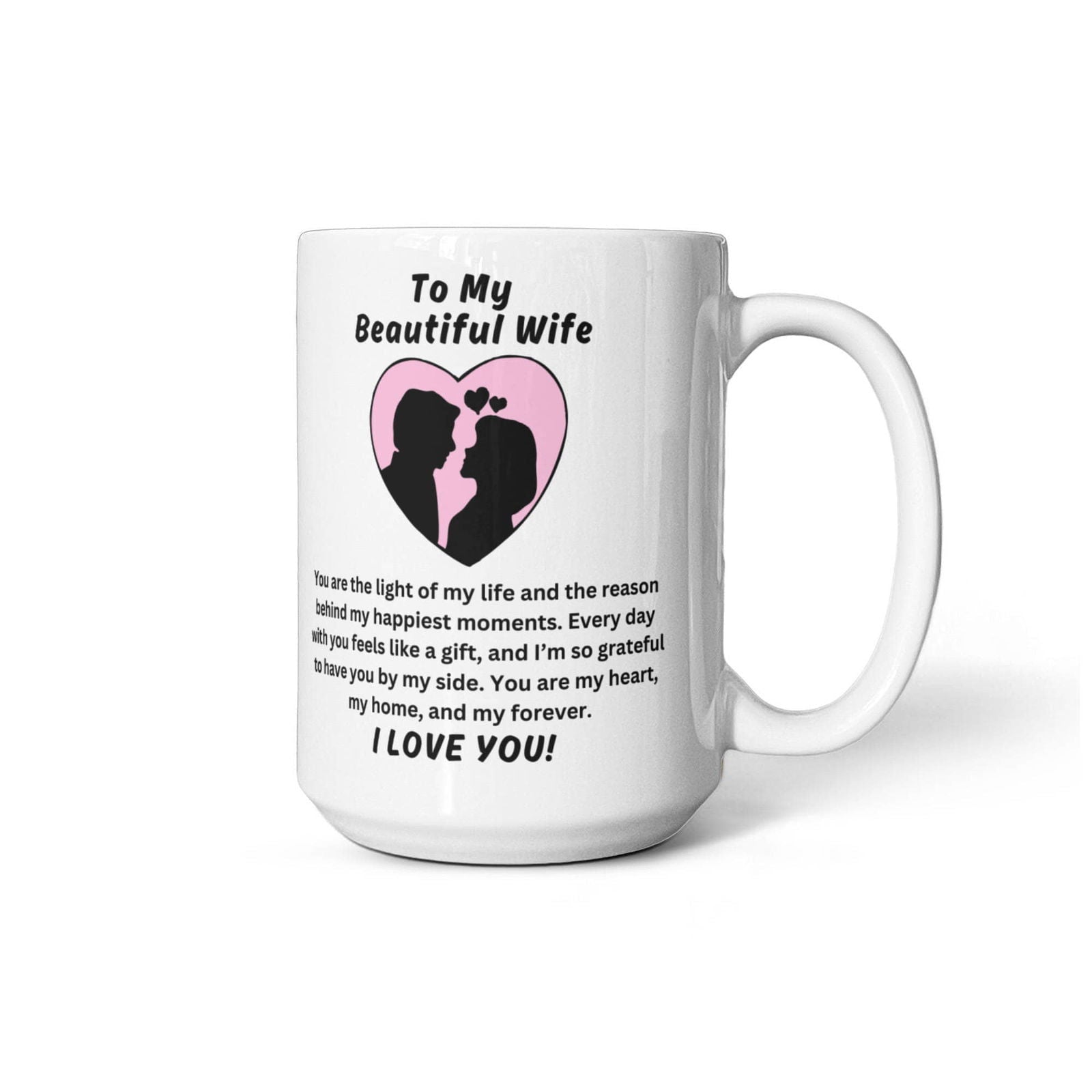 To My Beautiful Wife - You are the light of my life Mug - Starshine Box 