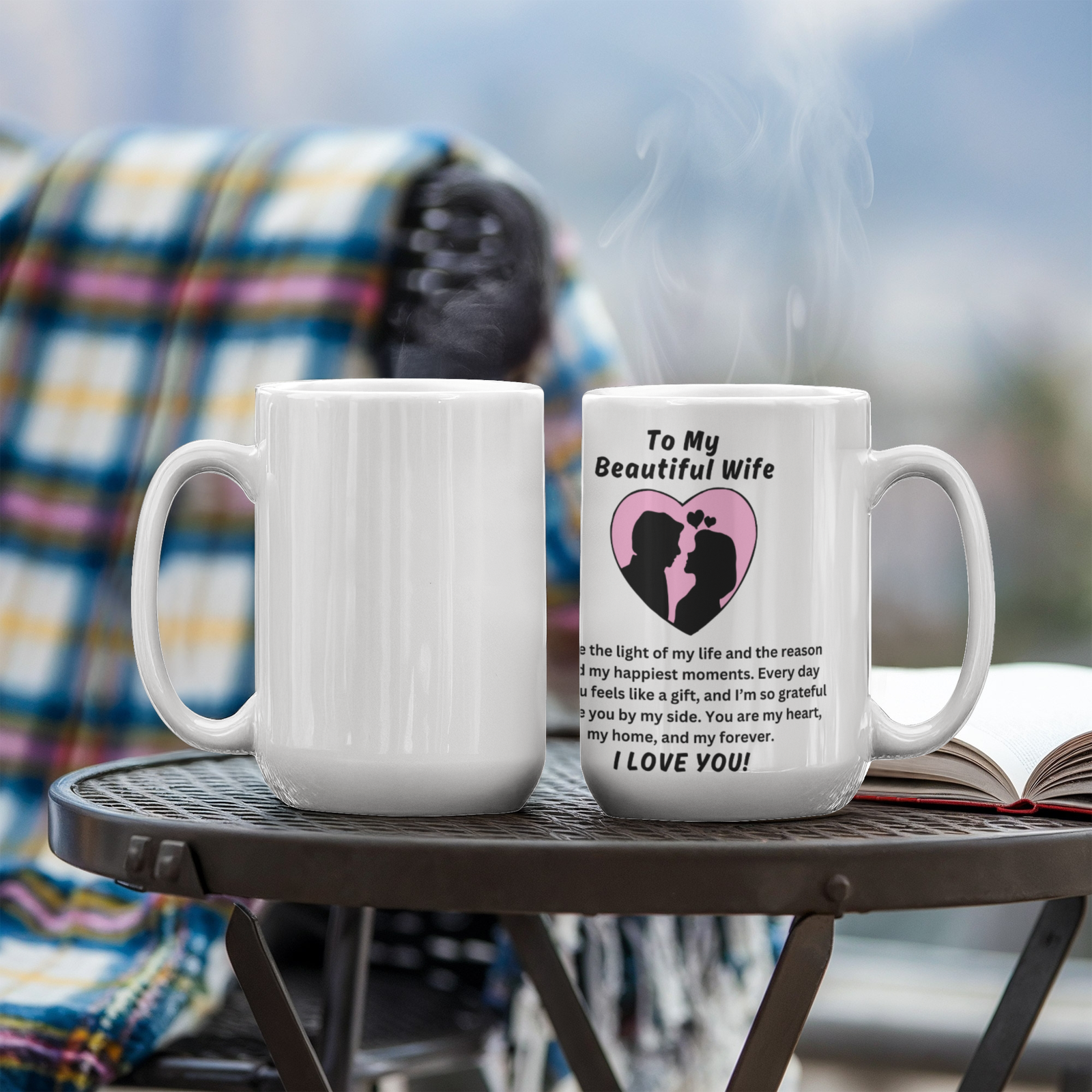 To My Beautiful Wife - You are the light of my life Mug - Starshine Box 