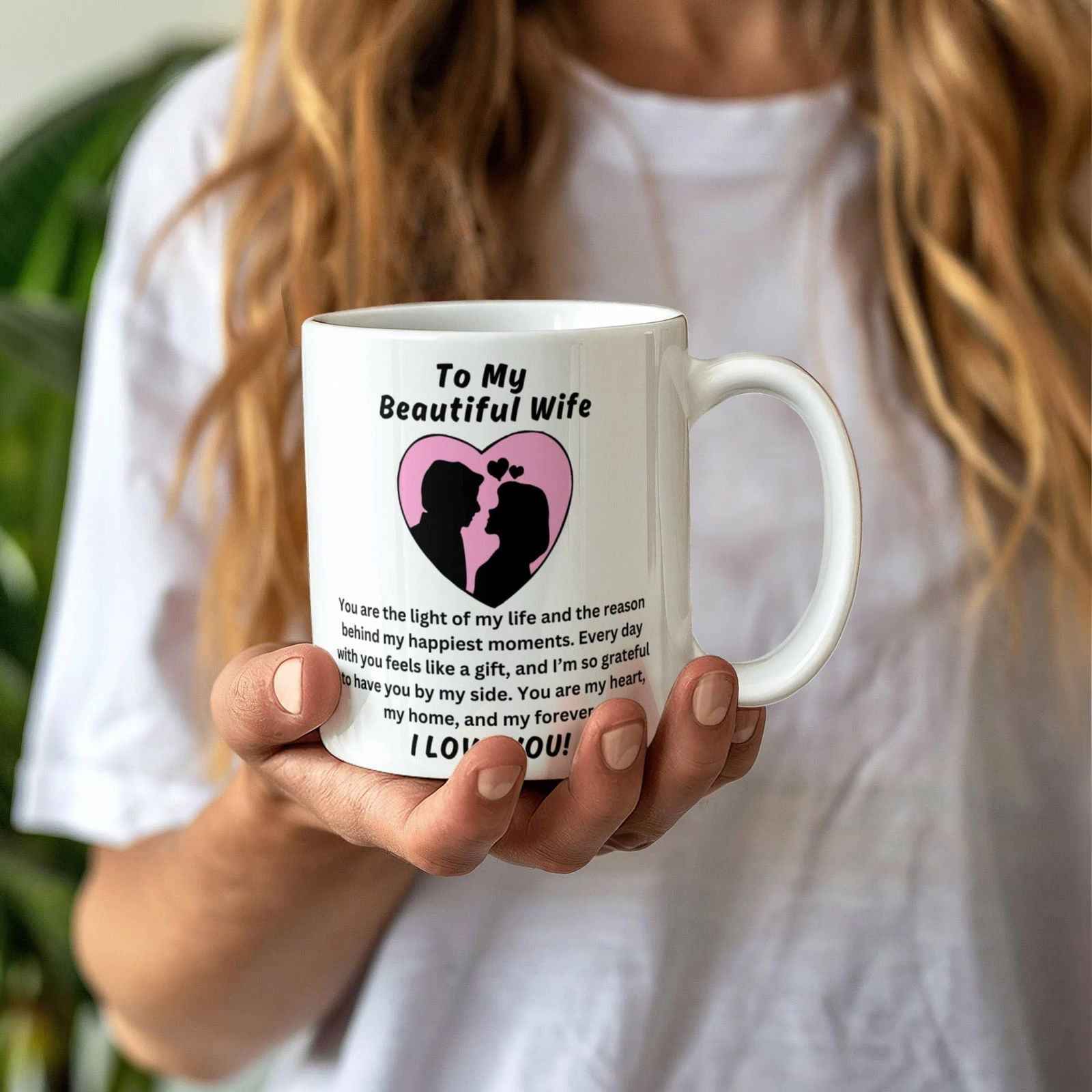 To My Beautiful Wife - You are the light of my life Mug