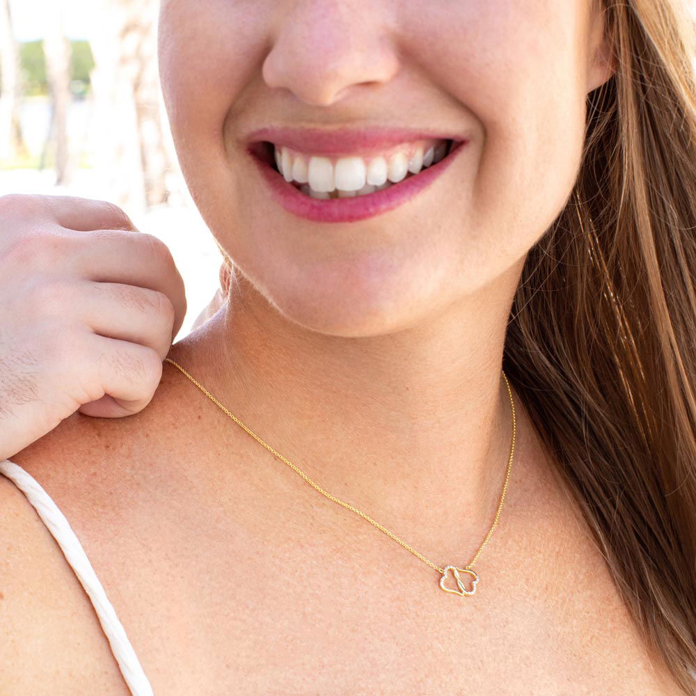 To My Beautiful Wife Everlasting Love  Necklace - StarShineBox -