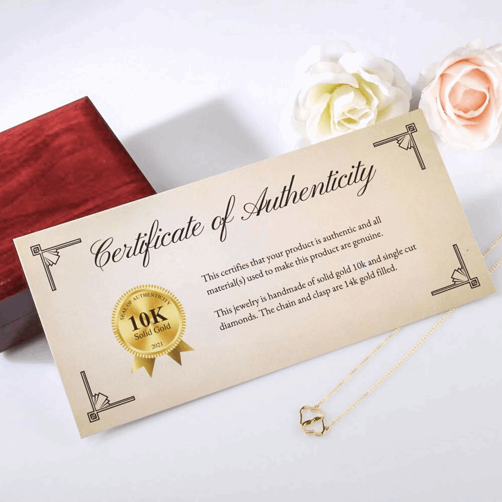 To My Beautiful Wife Everlasting Love  Necklace - StarShineBox -