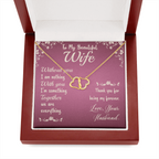 To My Beautiful Wife Everlasting Love Necklace - Starshine Box 