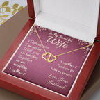 To My Beautiful Wife Everlasting Love Necklace - Starshine Box 