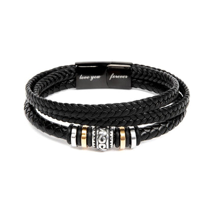 To My Dad- your unwavering belief Love You Forever Bracelet - StarShineBox -
