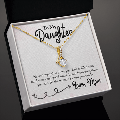 To My Daughter- Alluring Beauty Necklace - StarShineBox -
