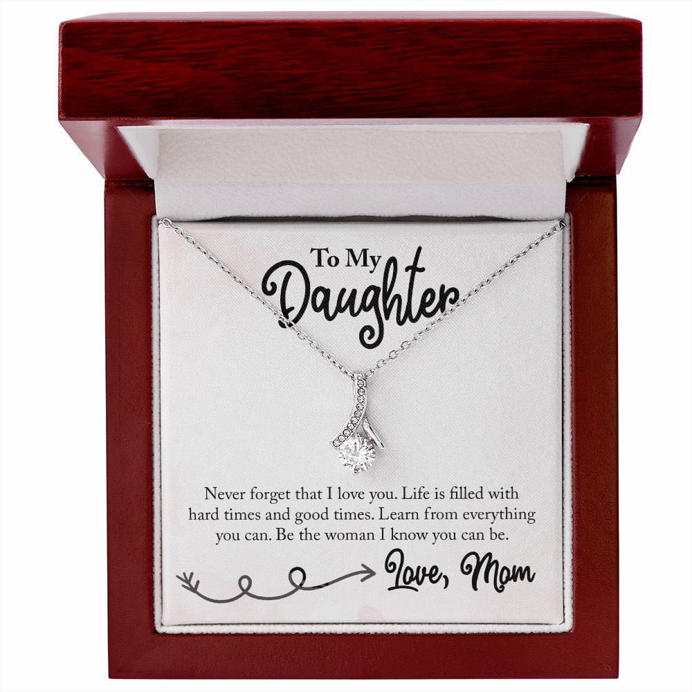 To My Daughter- Alluring Beauty Necklace - StarShineBox -