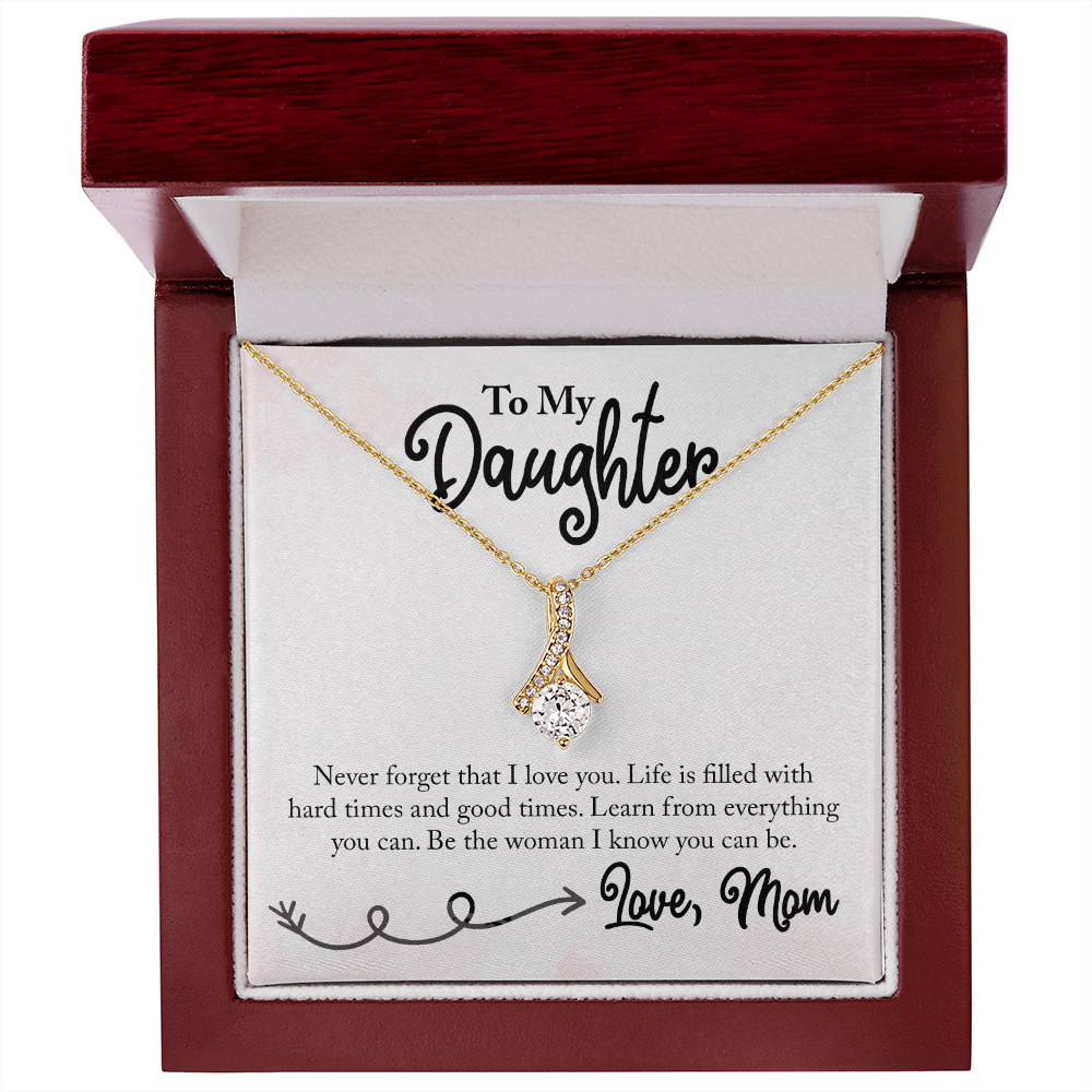 To My Daughter- Alluring Beauty Necklace - StarShineBox -