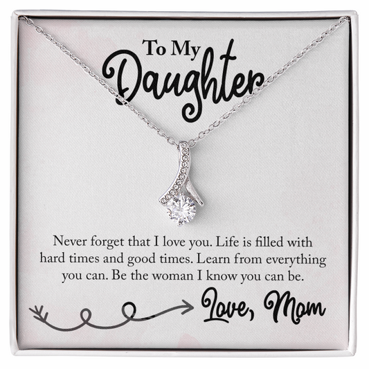 To My Daughter- Alluring Beauty Necklace - Starshine Box 