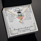 To My Daughter- Education Alluring Beauty Necklace - Starshine Box 
