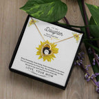 To My Daughter Keep dreaming, keep doing, keep reaching for the stars Forever Love Necklace