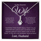 To My Dearest Wife - If I Could Give You One Thing Alluring Beauty Necklace