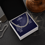To My Husband-OUR HOME Cubin Link Chain - Starshine Box 