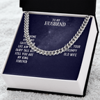 To My Husband-OUR HOME Cubin Link Chain - Starshine Box 
