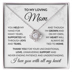 To My Loving Mom, You Held My Hand