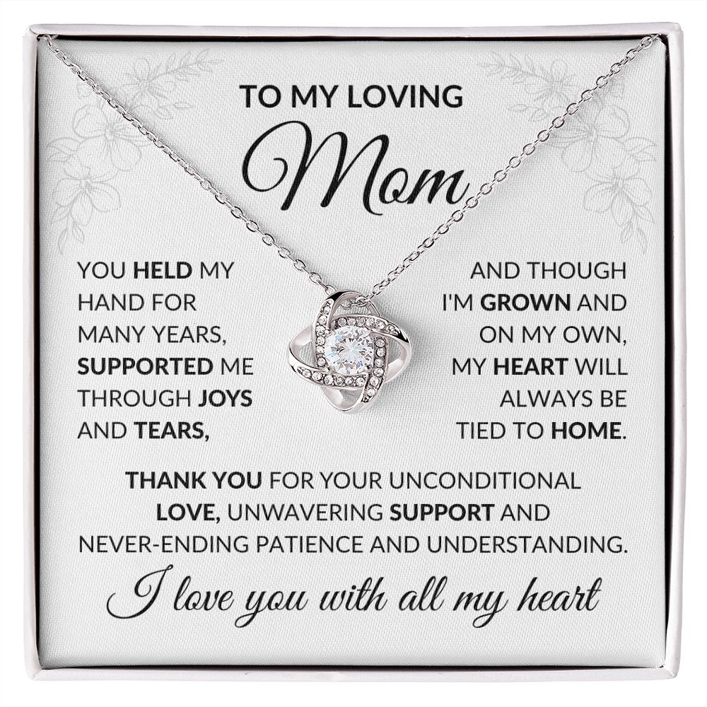 To My Loving Mom, You Held My Hand - StarShineBox -