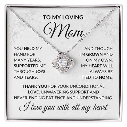 To My Loving Mom, You Held My Hand - StarShineBox -