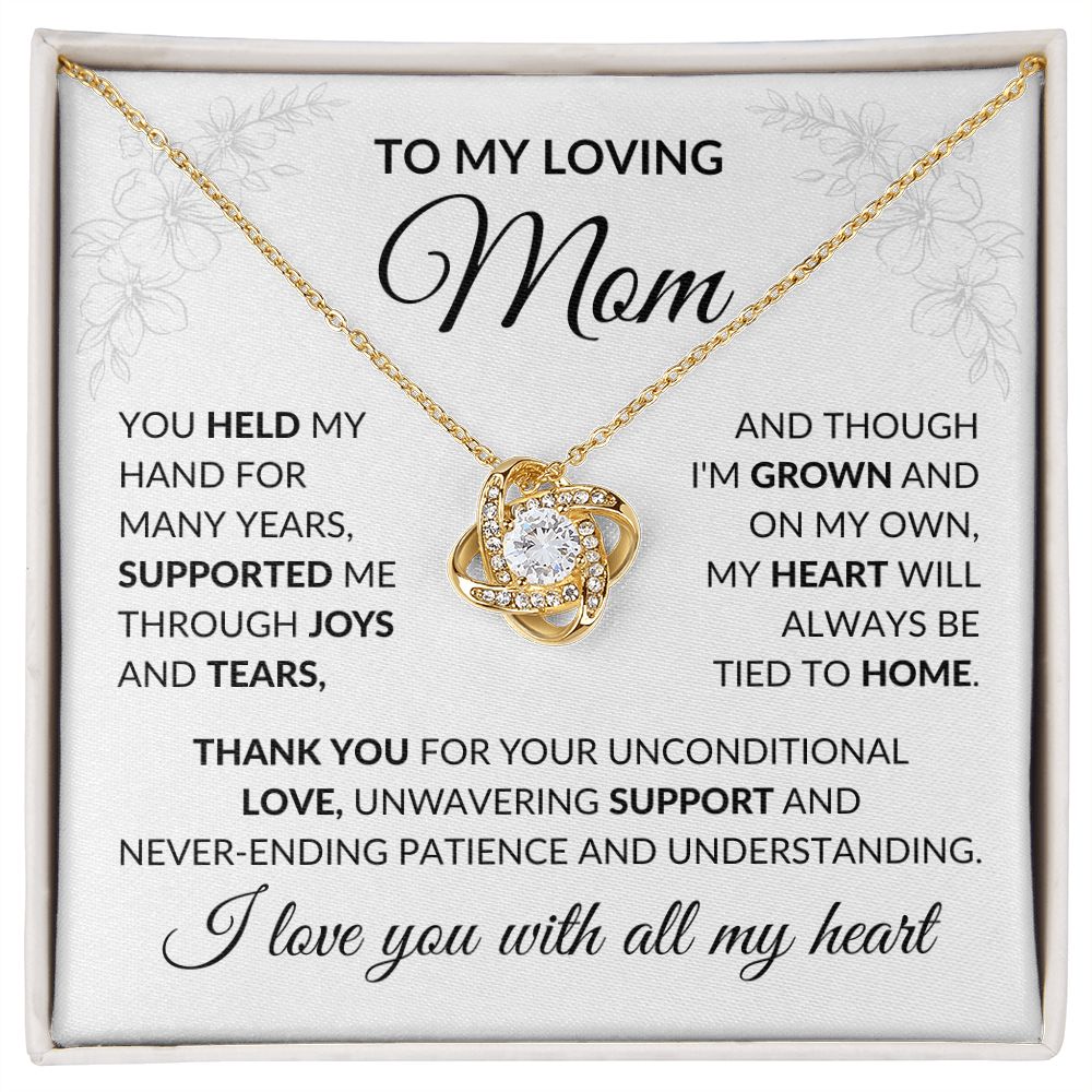 To My Loving Mom, You Held My Hand - StarShineBox -