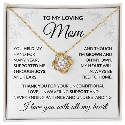 To My Loving Mom, You Held My Hand - StarShineBox -