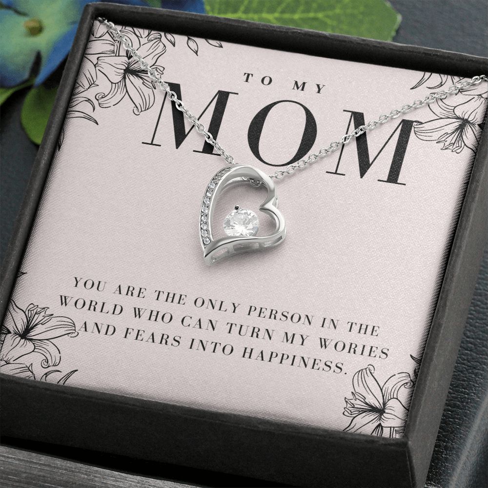 To My Mother you are the only person in the world Forever Love Necklace - StarShineBox -