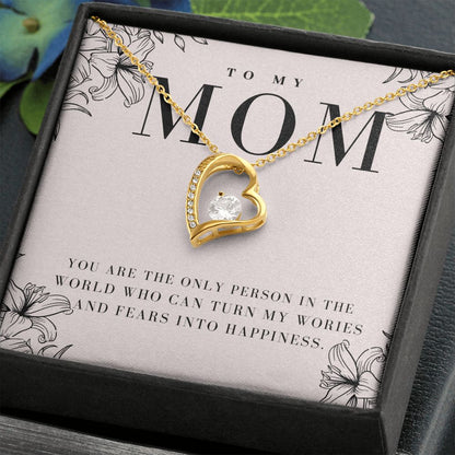 To My Mother you are the only person in the world Forever Love Necklace - StarShineBox -