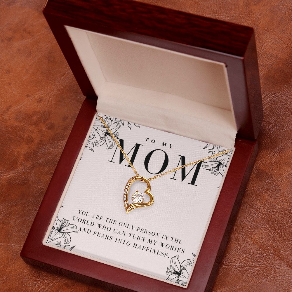To My Mother you are the only person in the world Forever Love Necklace - StarShineBox -