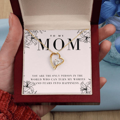 To My Mother you are the only person in the world Forever Love Necklace - StarShineBox -