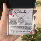 To My Soulmate - Just when I think it's impossible to love you more Forever Love Necklace - StarShineBox -