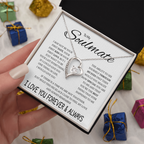 To My Soulmate I may not be your first date, your first kiss or your first love Forever Love Necklace - StarShineBox -