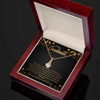 To My Soulmate each time I think of you Alluring Beauty necklace