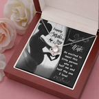 To My Wife - Little Person The Love Knot Necklace - Starshine Box 