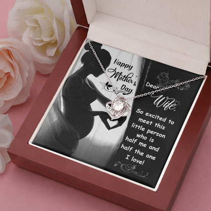 To My Wife - Little Person The Love Knot Necklace - Starshine Box 