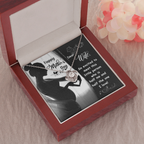 To My Wife - Little Person The Love Knot Necklace - Starshine Box 