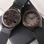 To my dad-  you were my first friend  Wooden Watch - Starshine Box 