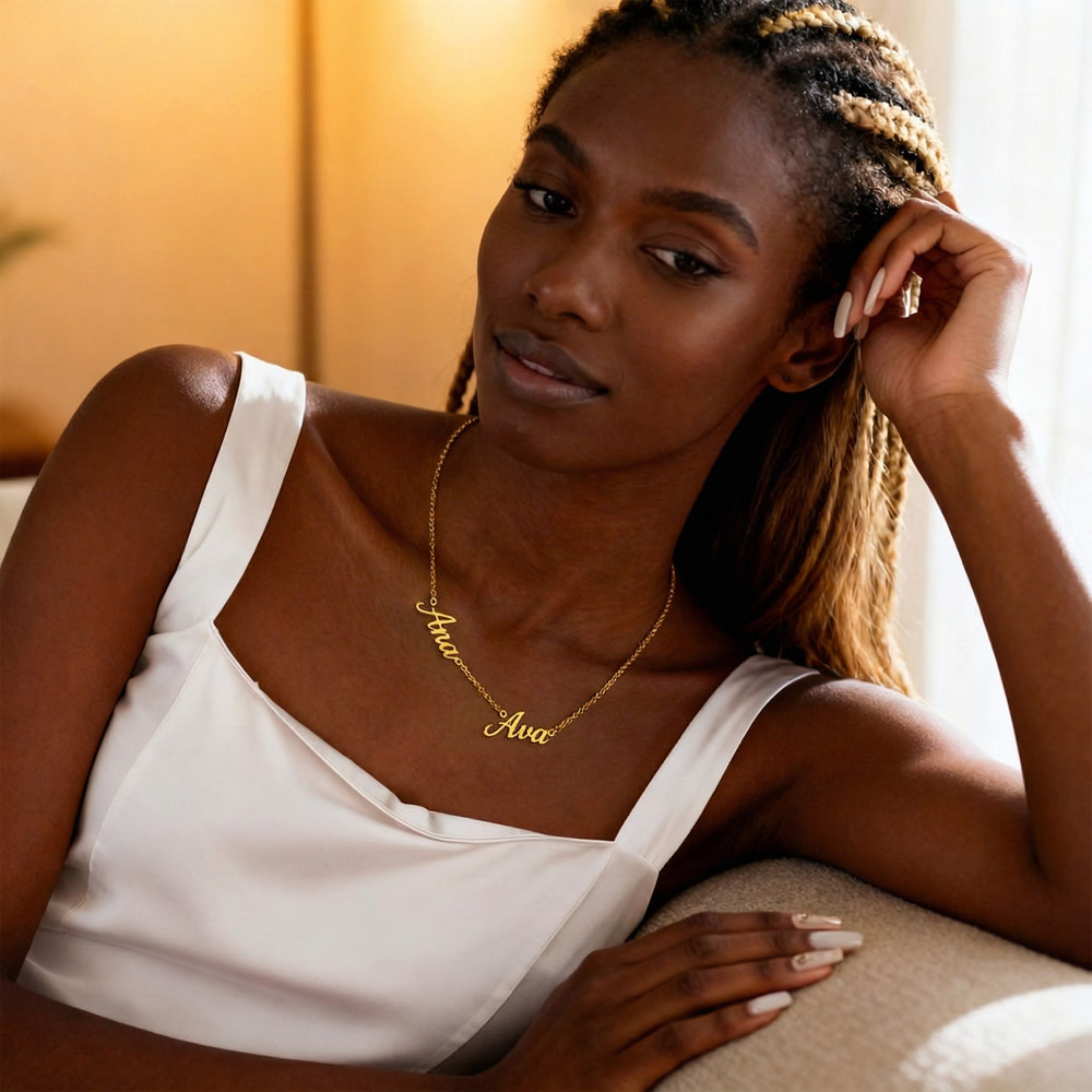 To My Loving Mom - Multiple Name Necklace