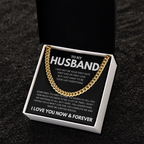 To My Husband - I May Not Be Your Fist Kiss Cuban Link Chain Necklace
