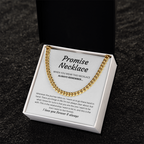 Promise Necklace Cuban Link Chain