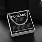 To My Husband - I May Not Be Your Fist Kiss Cuban Link Chain Necklace