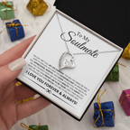 To My Soulmate, The Day I Met You My Life Changed Forever Love Necklace